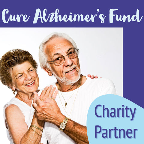 elderly couple holding hands cure Alzheimer's Fund charity fund