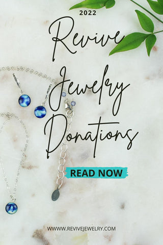 revive jewelry 2022 donations and charity partner accomplishments 