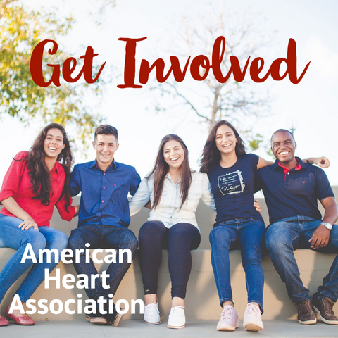 people sitting on a bench arm in arm get involved american heart association