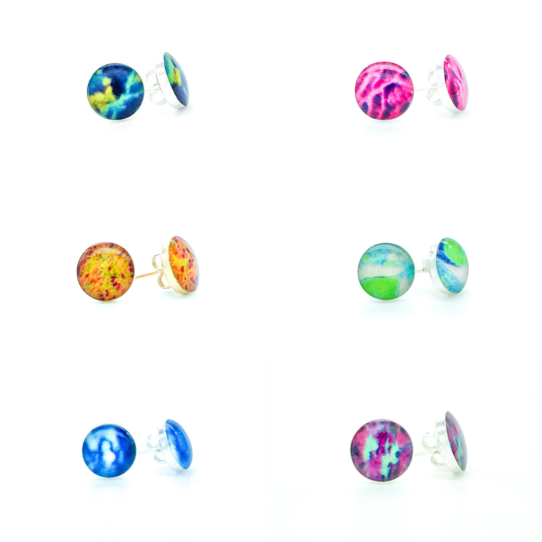 stud earrings from Revive Jewelry available in 16 causes