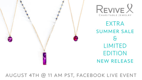 invitation to revive summer sale and limited edition release party