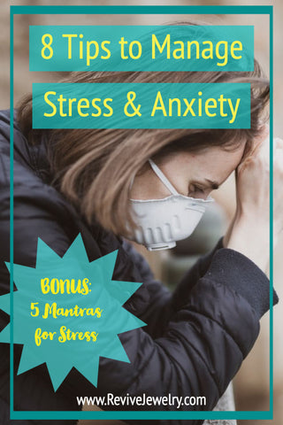 8 tips to manage stress and anxiety pin