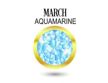 march birthstone aquamarine