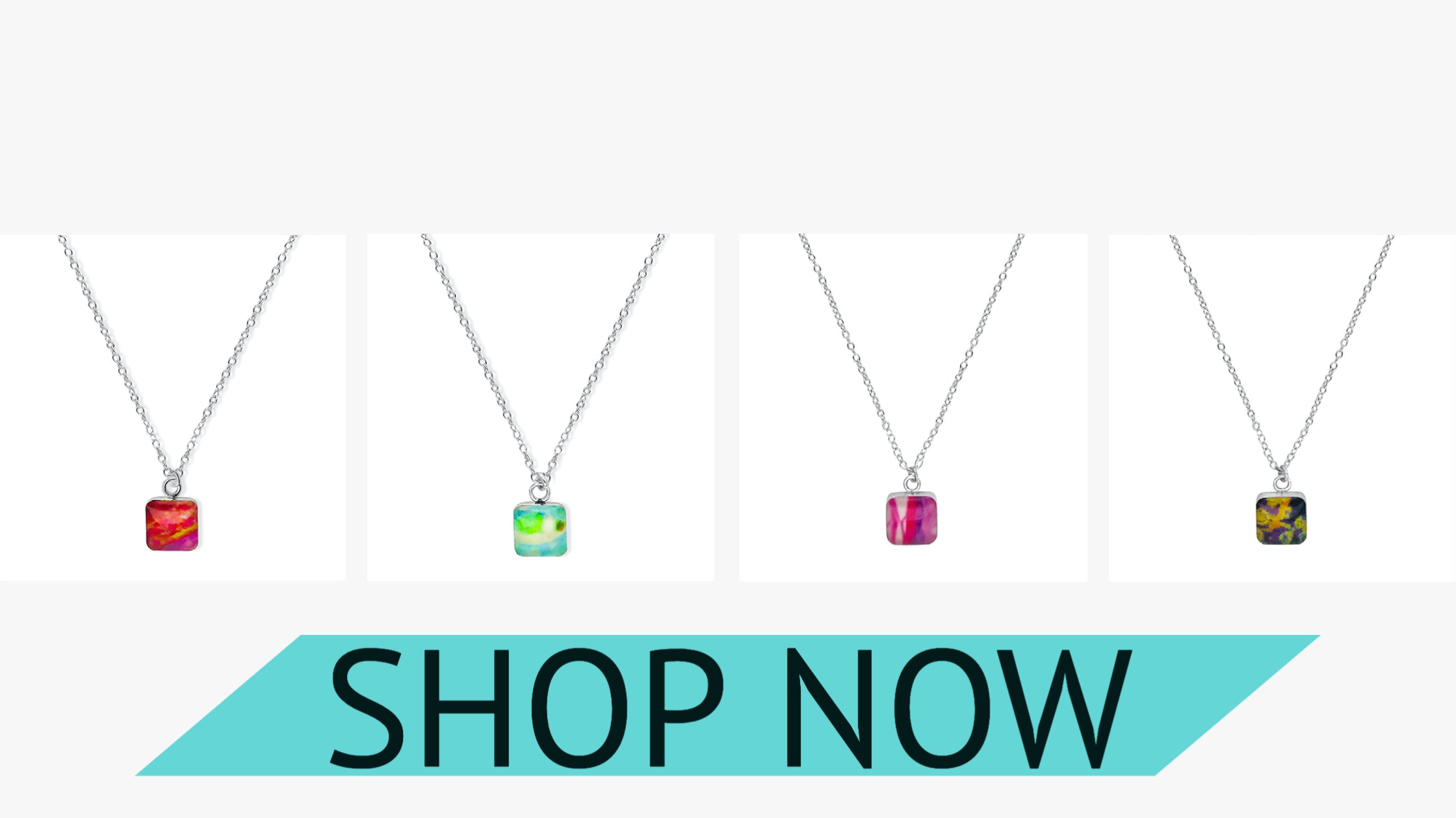 building blocks necklace for illness, disease and cancer awareness that gives back to research