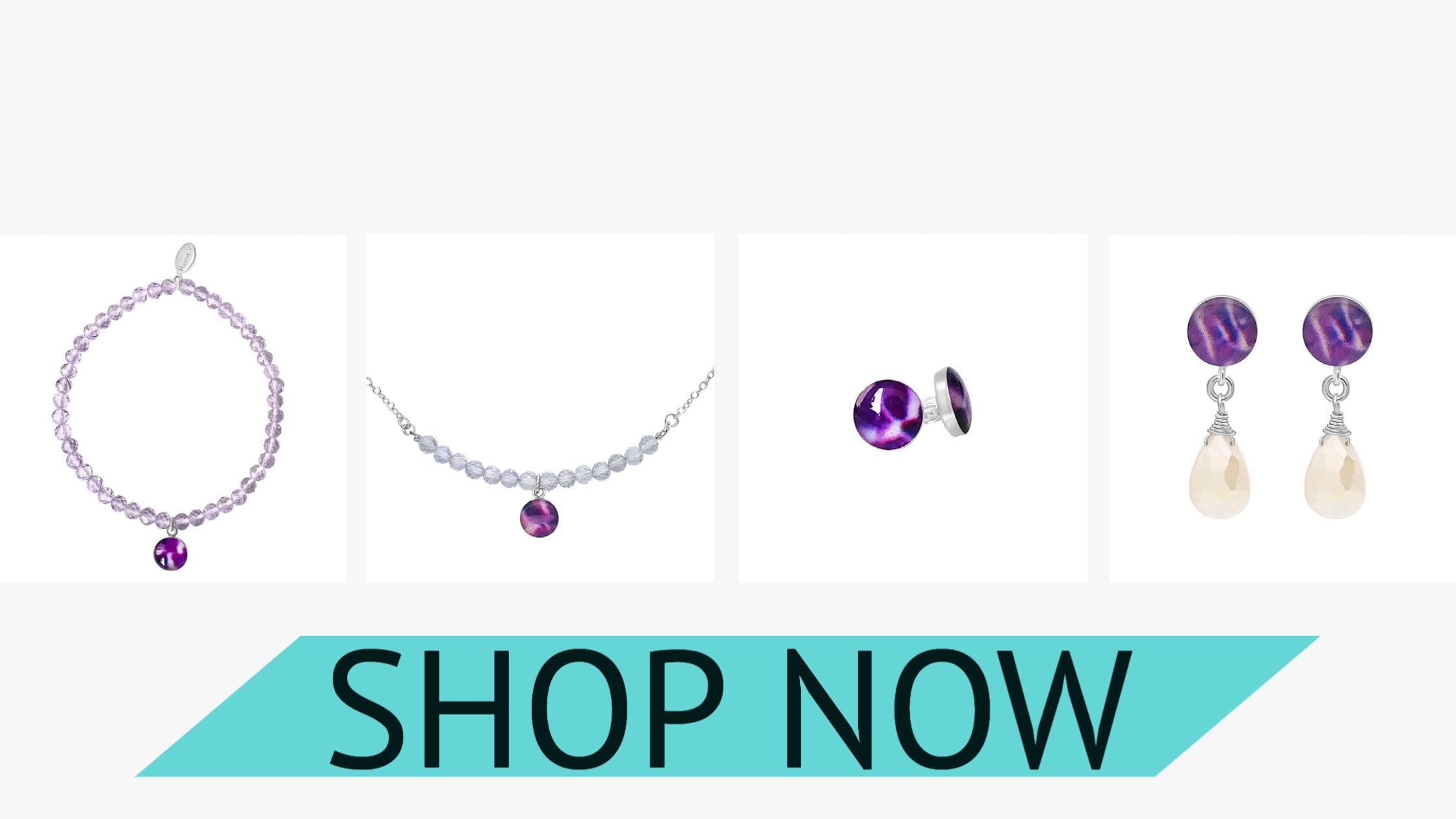 purple pancreatic cancer awareness jewelry