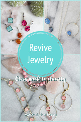 revive jewelry gives back to charity