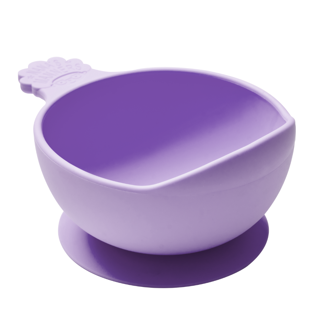 EVON Baby Suction Bowl with Built-in cover Storage, Fork & Spoon | Evon Baby