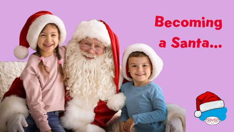 children becoming santa