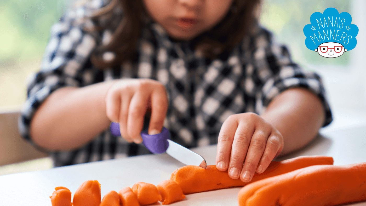 teaching children knife