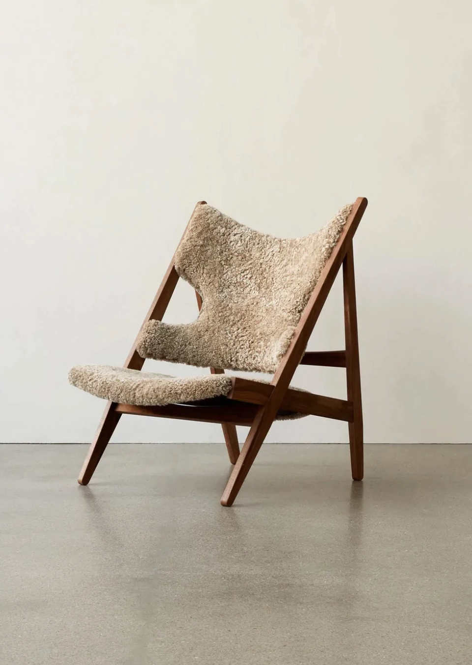 zara sheepskin chair