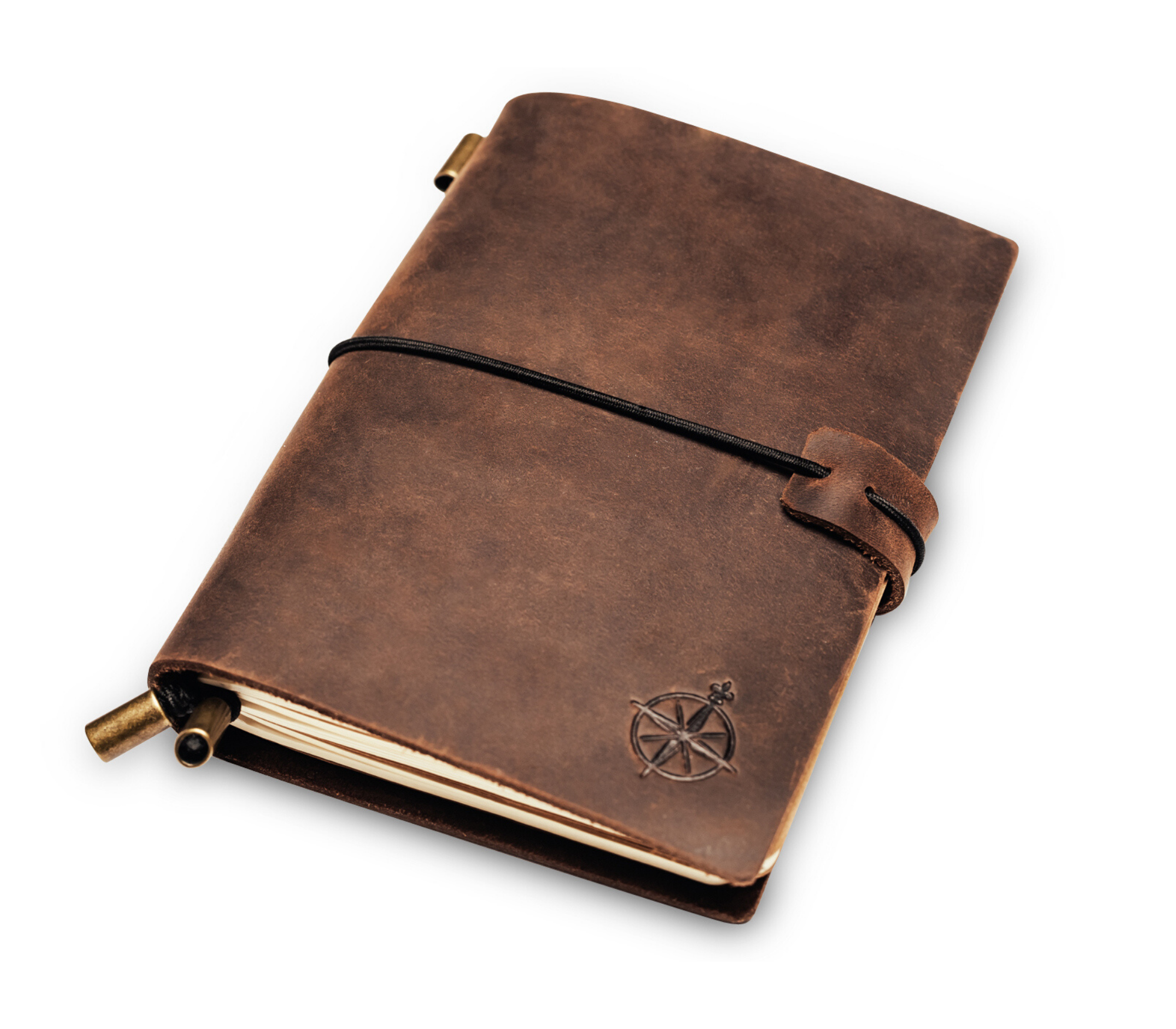 Travel Journal Series by Modest Goods - Refillable Leather Cover and A5  Notebook - Travel Accessories for Men & Women - Great for Traveler  Adventure