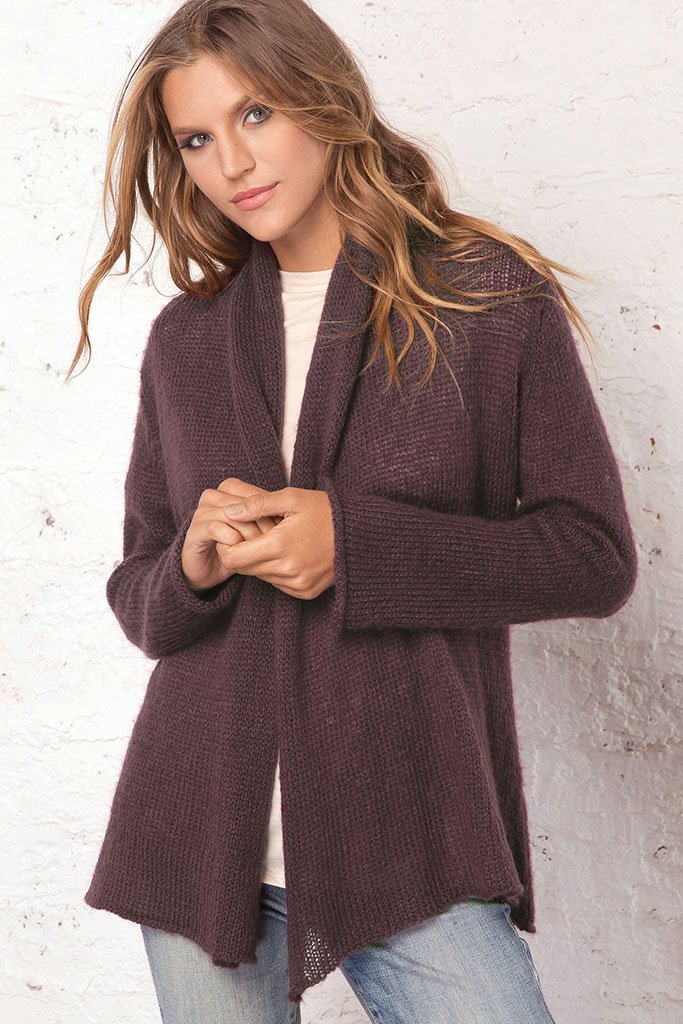 lightweight wrap sweater