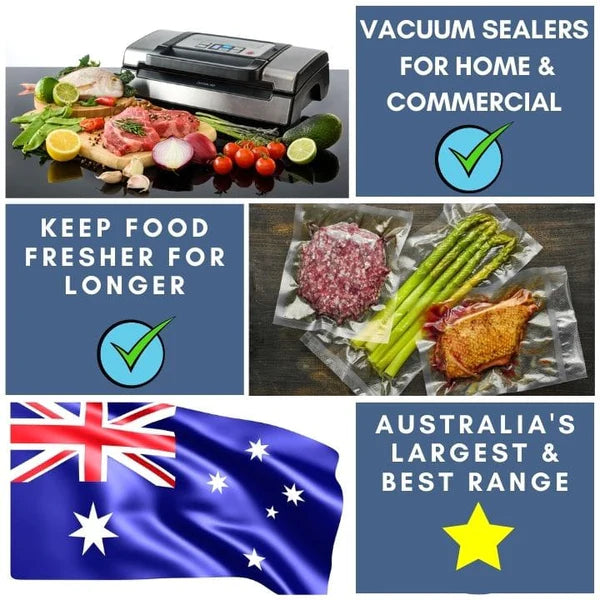 Vacuum Sealer range from Sous Vide Chef with Australia's Best Vacuum Sealers Over 900 5 star reviews