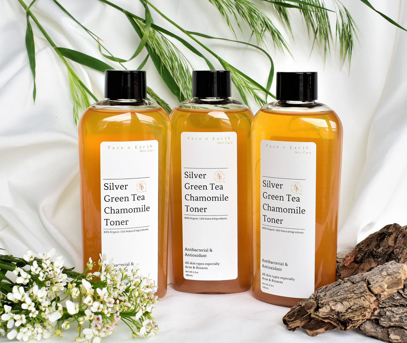 Colloidal Silver, Green Tea & Chamomile Toner