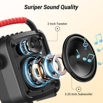 TONOR K7 Portable Karaoke Machine Nav Image 2
