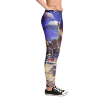 Load image into Gallery viewer, Comfort Crusade Miami Poolside Leggings - The Comfort Crusade Shopping Lounge

