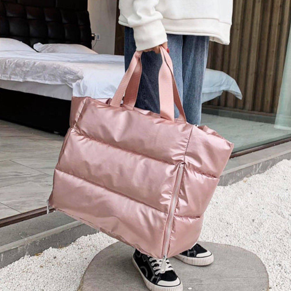 Handbag - Gym Bag - Tote - Pink - Dilly's Collections -  Hair Beauty and Lifestyle Products Australia