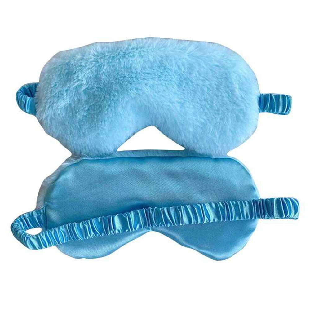 Grey Minky Sleep Mask Sleeping Eye Mask Fluffy Eye Mask -  Portugal