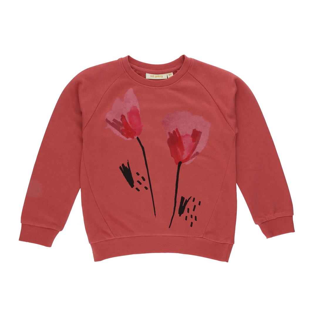 rose color sweatshirt