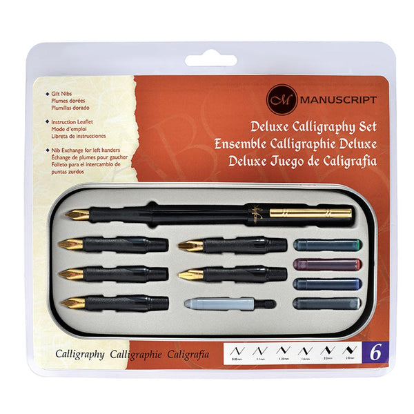 manuscript deluxe calligraphy set