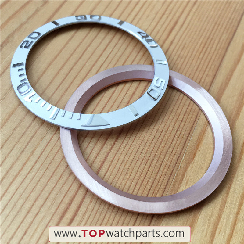 aluminium alloy bezel for Rolex Yacht 