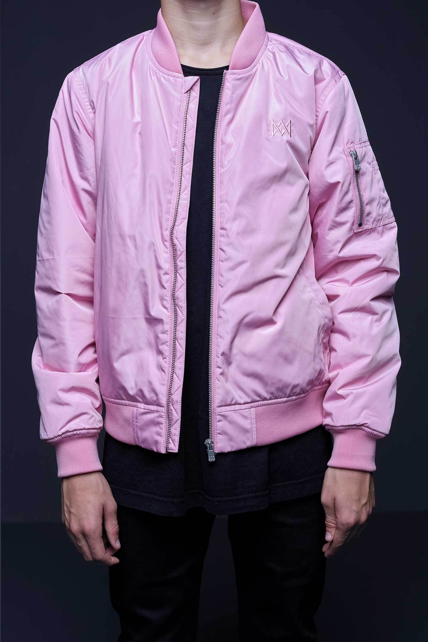 Bomber Jacket - Pink – MMstore.com