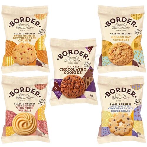 Border Biscuits Catering Twin Packs (5x20) 100 packs with 2 biscuits in each