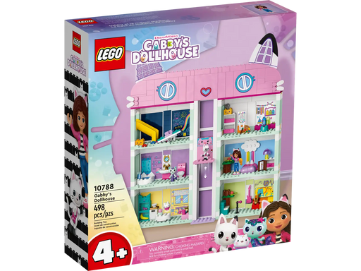 LEGO Gabby's Dollhouse Pampership de Gabby et Mermaid Cat - 10786