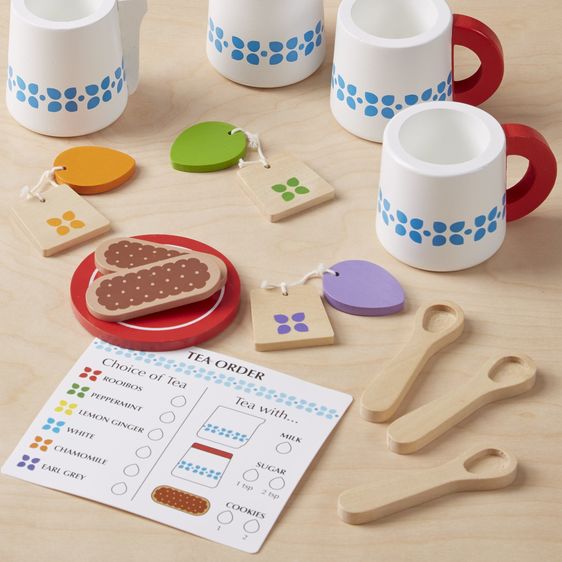 melissa and doug steep and serve tea set