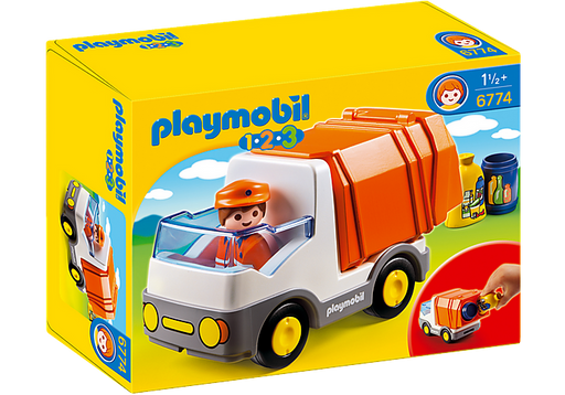 Playmobil 1.2.3 Excavator — Bright Bean Toys