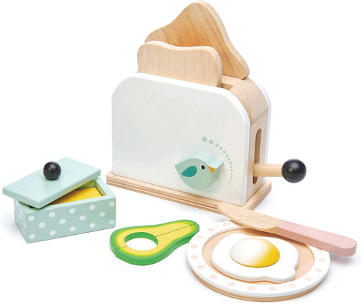 Tender Leaf Toys Mouse-shaped Wooden Cheese Board Play Set