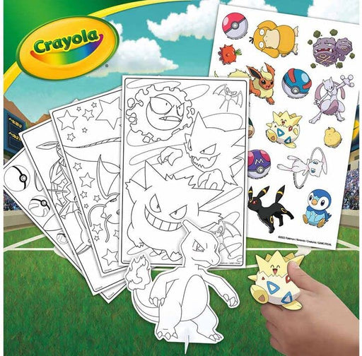 Imagination Art Set, Pokemon, 115 pieces, Crayola.com