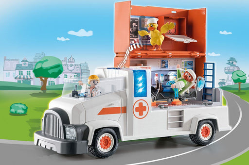 Playmobil Ambulance with Flashing Lights — Bright Bean Toys