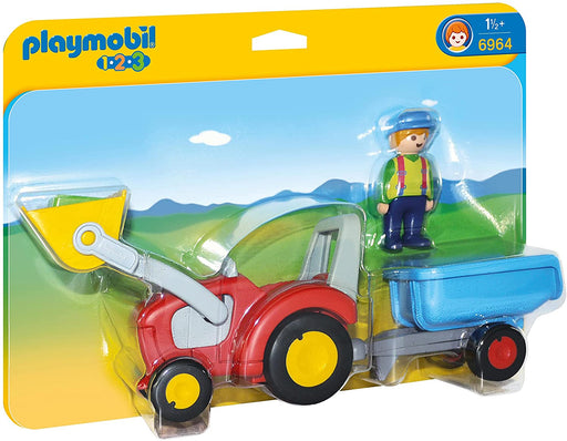 Playmobil 1.2.3 Excavator — Bright Bean Toys