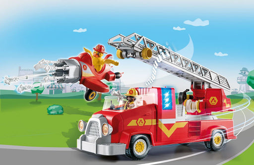 Playmobil Duck On Call - Fire Rescue Action Cat Rescue — Bright Bean Toys