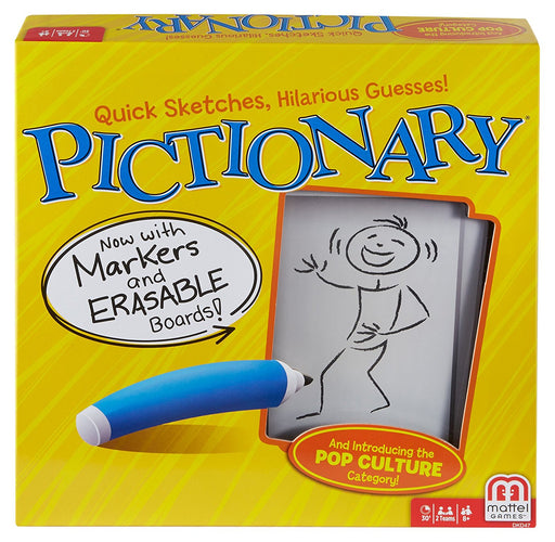 Pictionary Air 2 Family Game for Kids & Adults with Upgraded Light Pen &  Digital Clue Packs