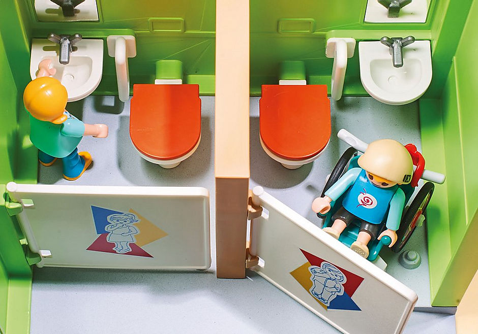 playmobil school gym