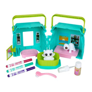 Crayola Scribble Scrubbie arctic-themed playset encourages kids to dream up  icy adventures and create colorful designs for their Scribble Scrubbies  Pets., By Crayola