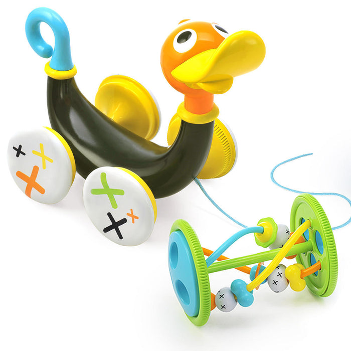 Yookidoo Yookidoo Pull Along Whistling Duck — Bright Bean Toys