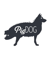 Pig Dog Super Surfboard Logo