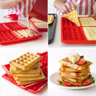 Waffle Silicone Mold – Products 4 Home
