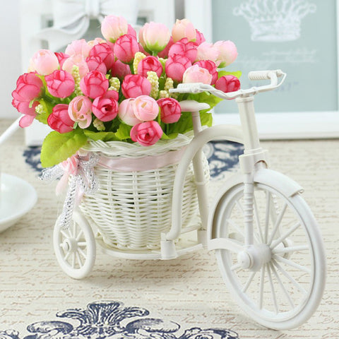 flower basket bicycle