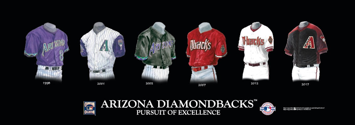 diamondbacks jersey history