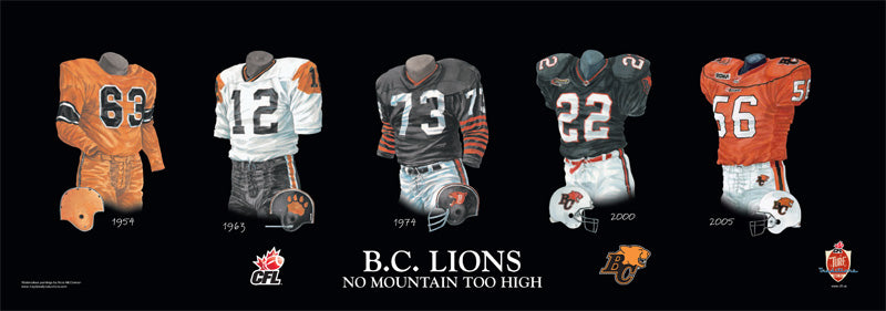 bc lions jersey history