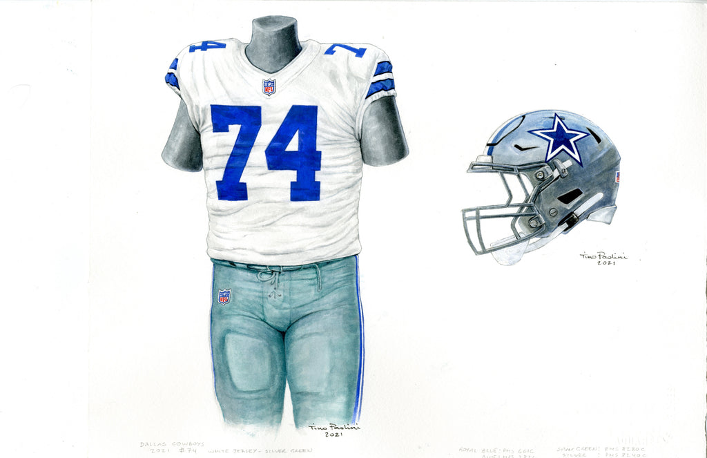 Heritage Uniforms and Jerseys and Stadiums - NFL, MLB, NHL, NBA, NCAA, US  Colleges: Dallas Cowboys Uniform and Team History