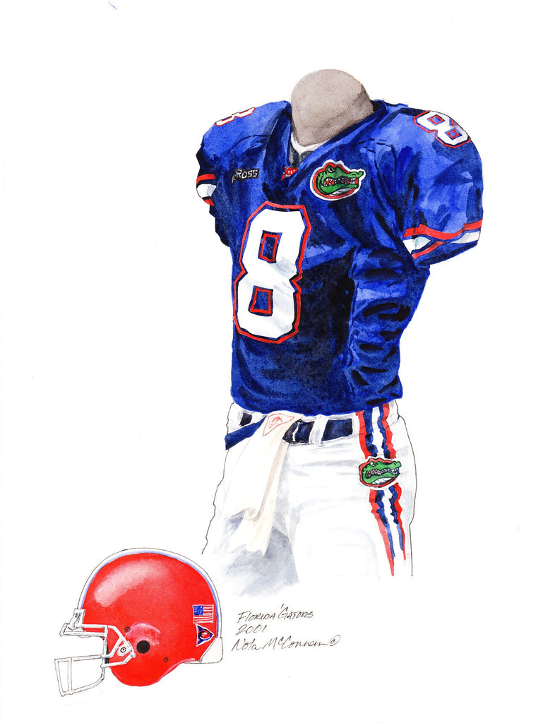 Men's Mitchell & Ness Jevon Kearse Royal Florida Gators 1996 Legacy Jersey