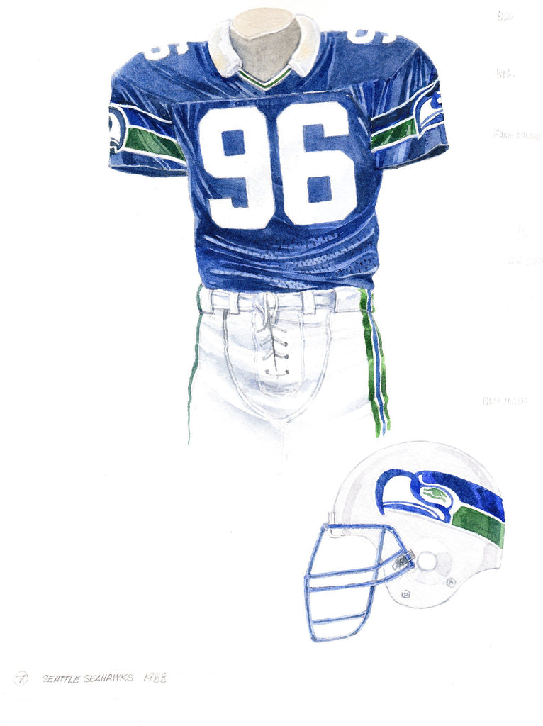 Heritage Uniforms and Jerseys and Stadiums - NFL, MLB, NHL, NBA, NCAA, US  Colleges: Seattle Seahawks Uniform and Team History