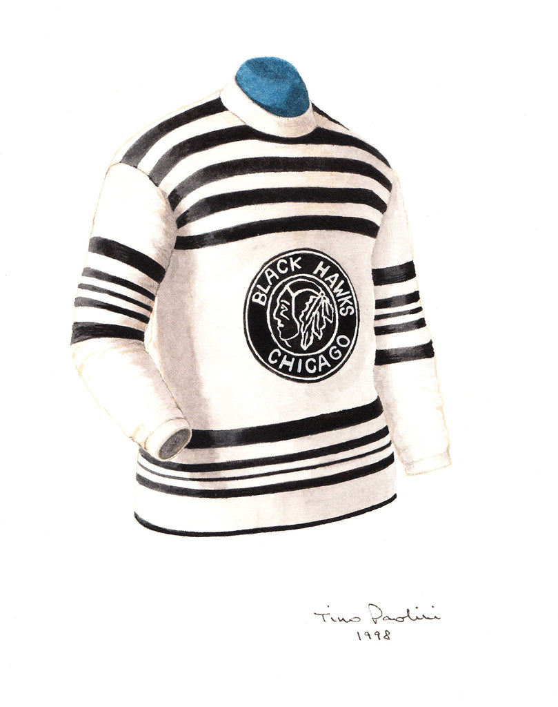 NHL Chicago Blackhawks 1926-27 uniform 