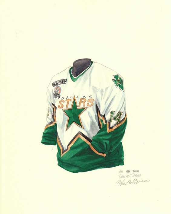 dallas stars jersey 1999