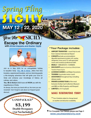 Sicilian Spring Tour